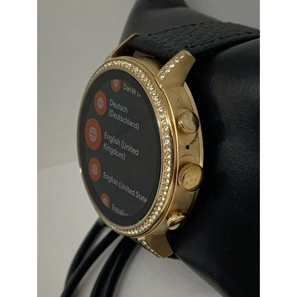 Fossil Gen 4 Authentic Digital Dial Smart Watch Custom Band FTW6011 QT502